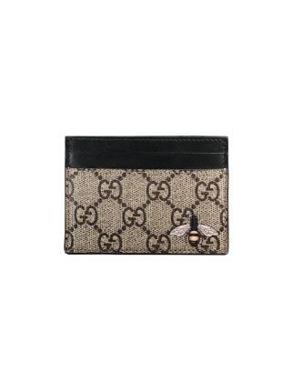 gucci bee card holder