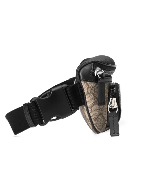 black gucci supreme belt