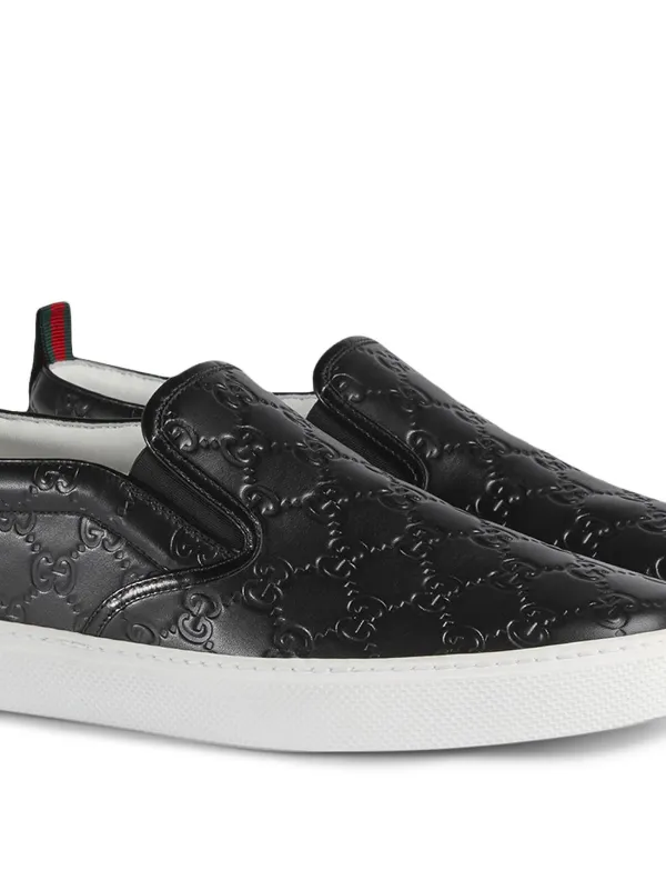 gucci slip on white