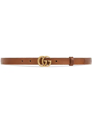 White Wide Leather Belt With Double G Buckle, gucci belt