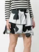 Giorgio Armani Pre-Owned layered printed skirt