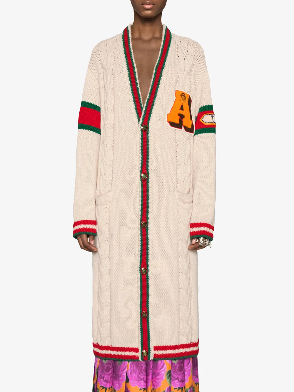 Gucci Orlando logo-embroidered knitted cardigan, YouthlinkjamaicaShops