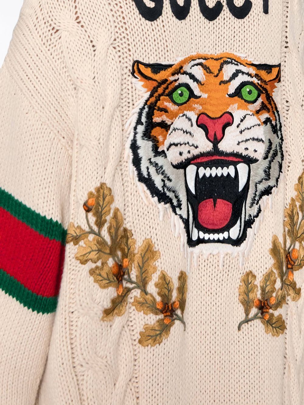 Gucci tiger hotsell head sweater