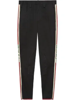 gucci gabardine stretch pants