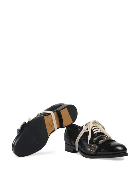 Gucci Queercore Brogue Shoes | Farfetch.com