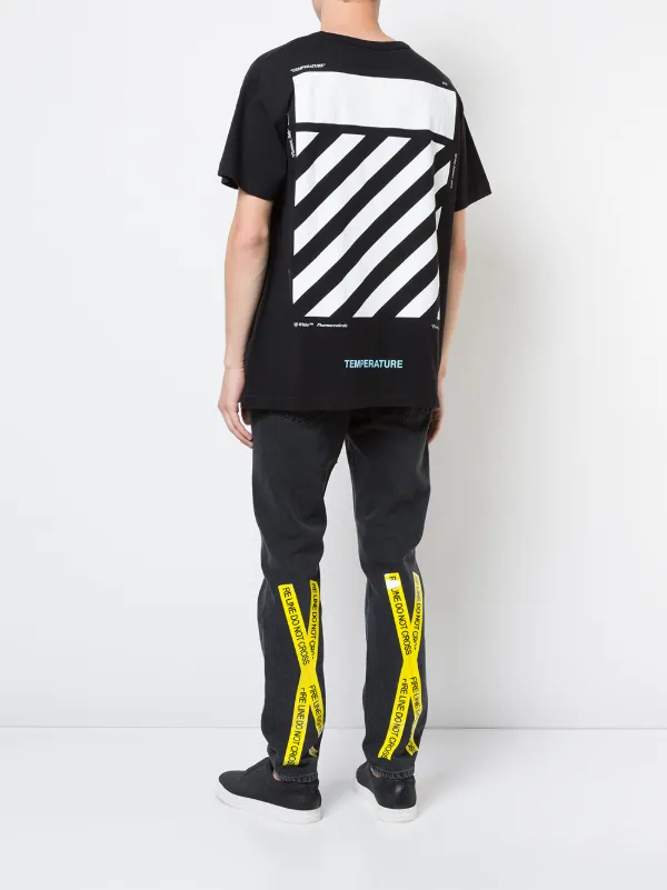 maglia off white temperature