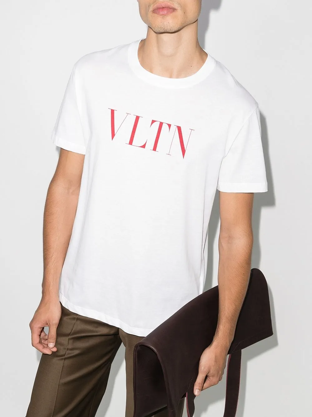 vltn red t shirt