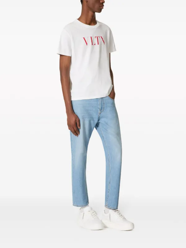 Valentino Garavani ヴァレンティノ VLTN Tシャツ - Farfetch