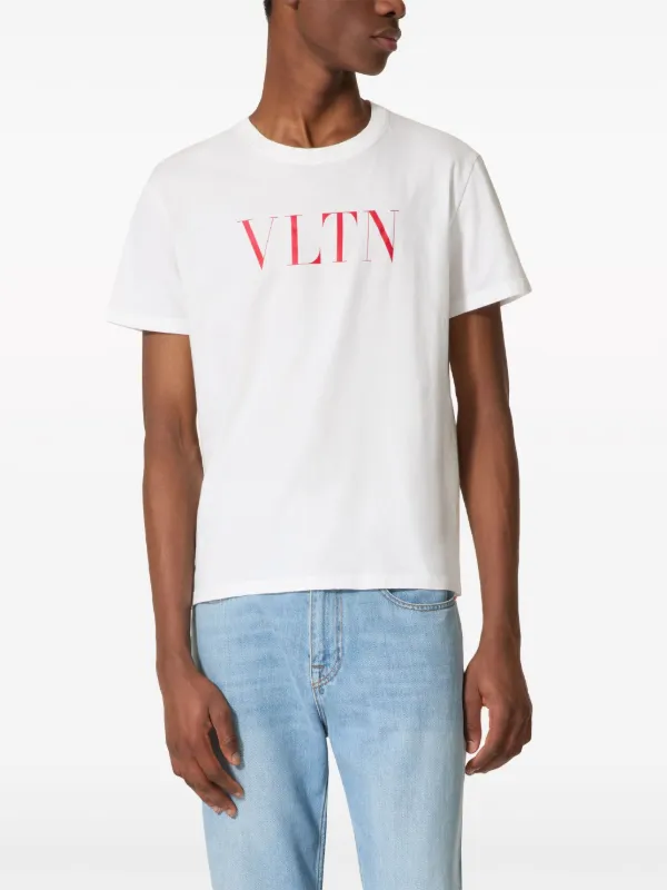 Valentino Garavani ヴァレンティノ VLTN Tシャツ - Farfetch