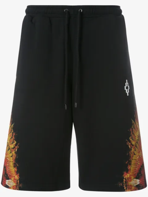 COUNTY OF MILAN flames wings shorts 