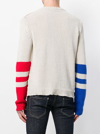 contrasting sleeves Keddy Sweater展示图