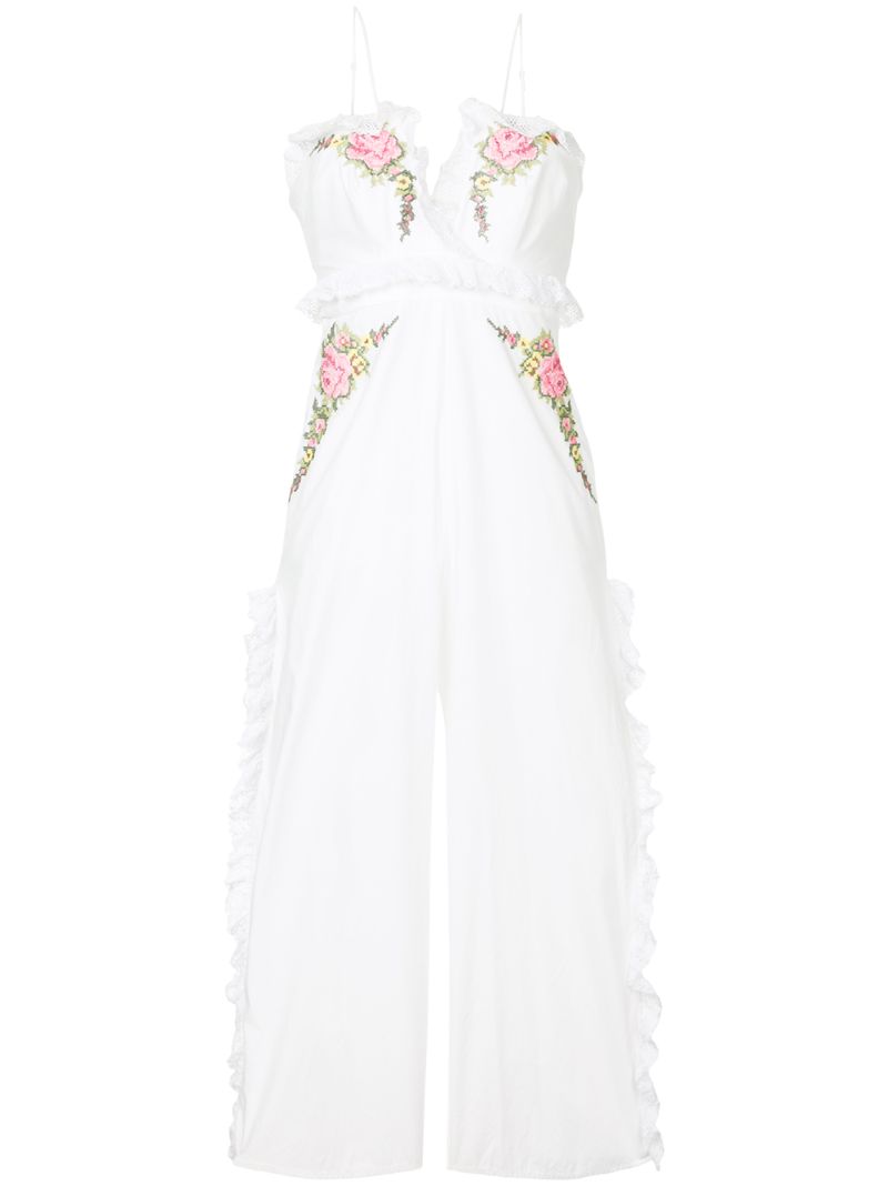 ALICE MCCALL ALICE MCCALL AT LAST JUMPSUIT - WHITE