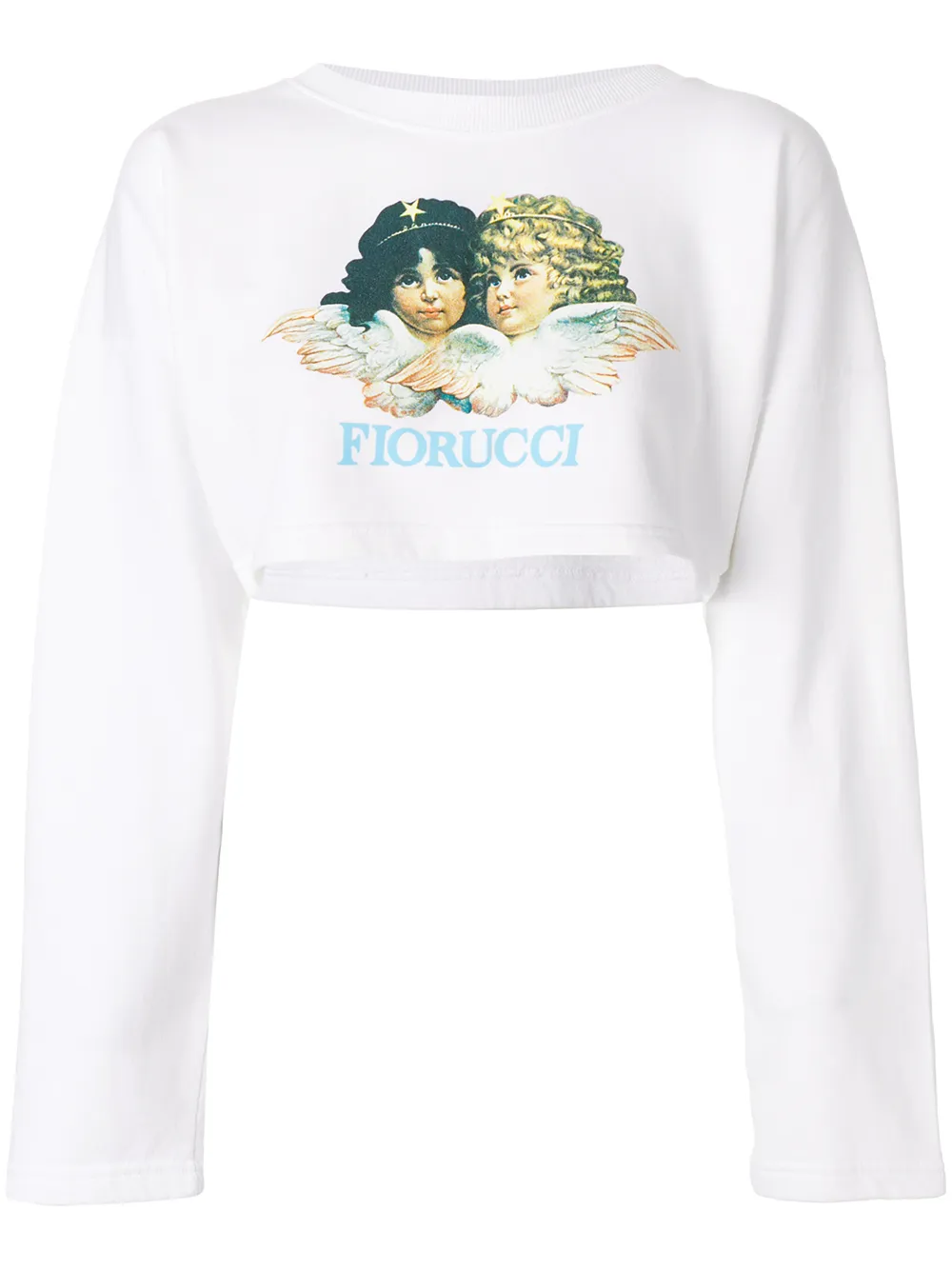 fiorucci cropped sweatshirt