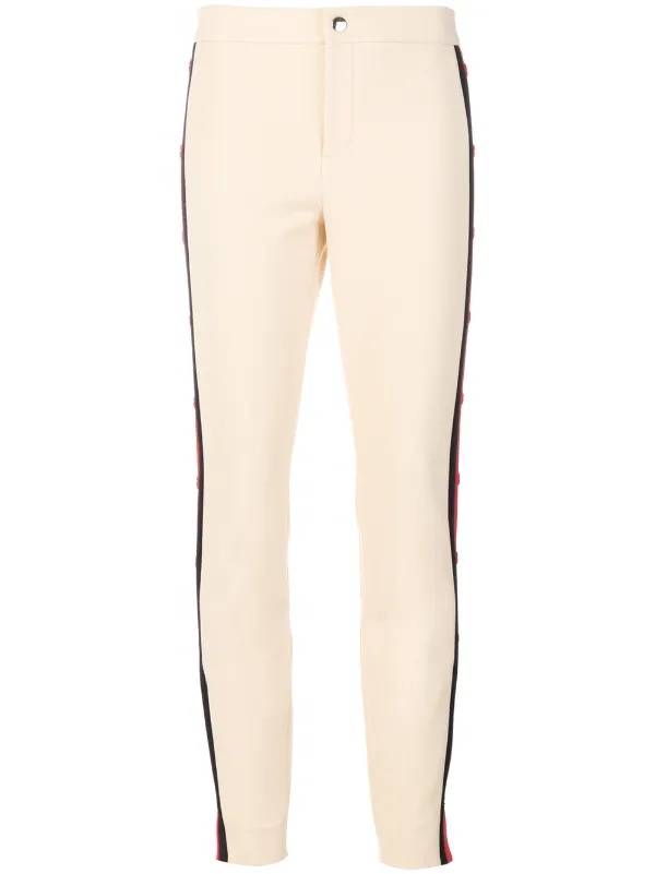 gucci side stripe pants