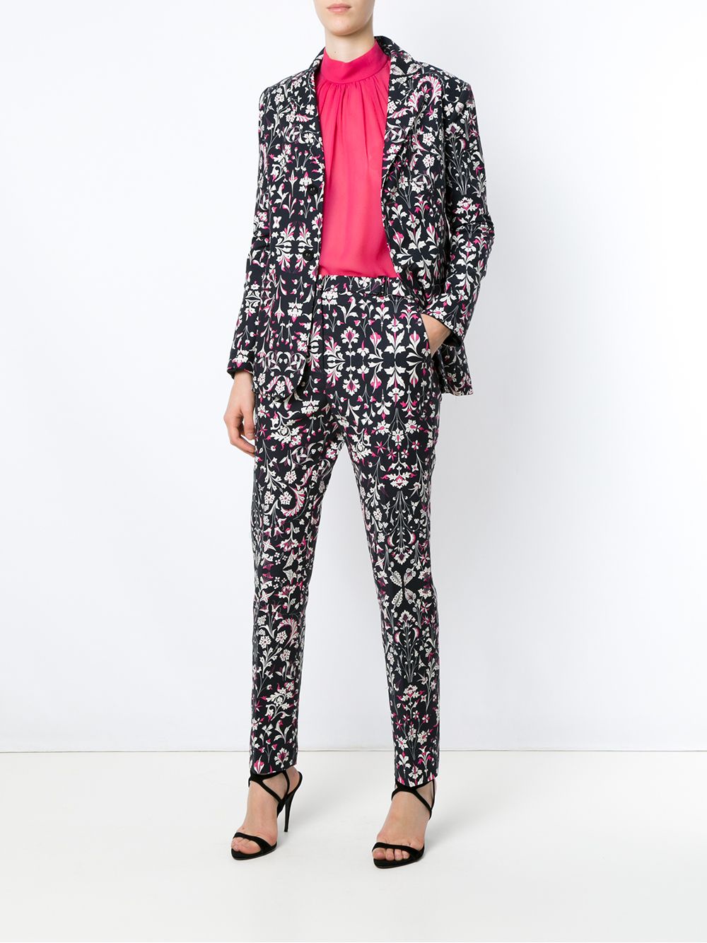 фото Reinaldo Lourenço floral print blazer