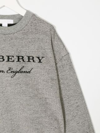 burberry t shirt kids grey