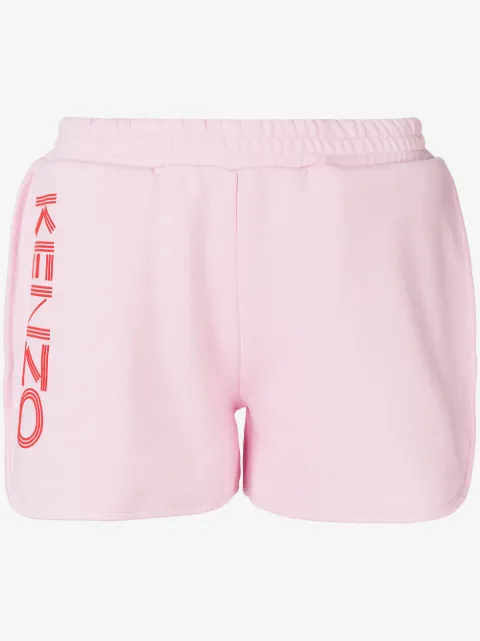 Kenzo 로고 프린트 트랙쇼츠
