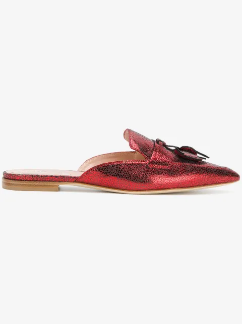Alberta Ferretti Mia爱心穆勒鞋