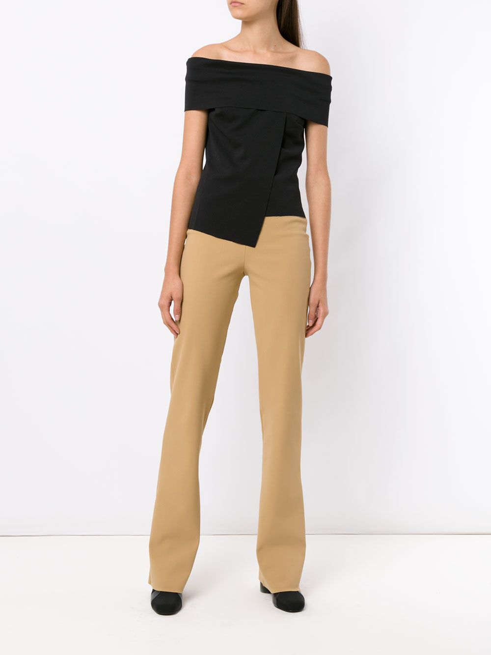 фото Gloria Coelho high waisted flared trousers