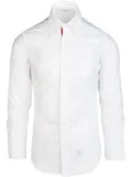 Thom Browne grosgrain-placket Oxford shirt - White