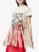 LOEWE fringe logo T-shirt