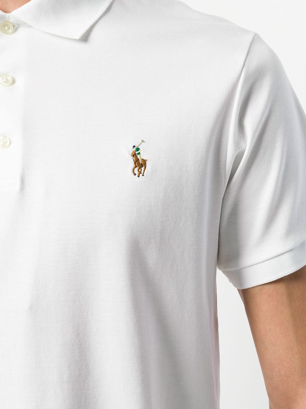 Polo Ralph Lauren рубашка-поло с логотипом 710685514 Фото 5