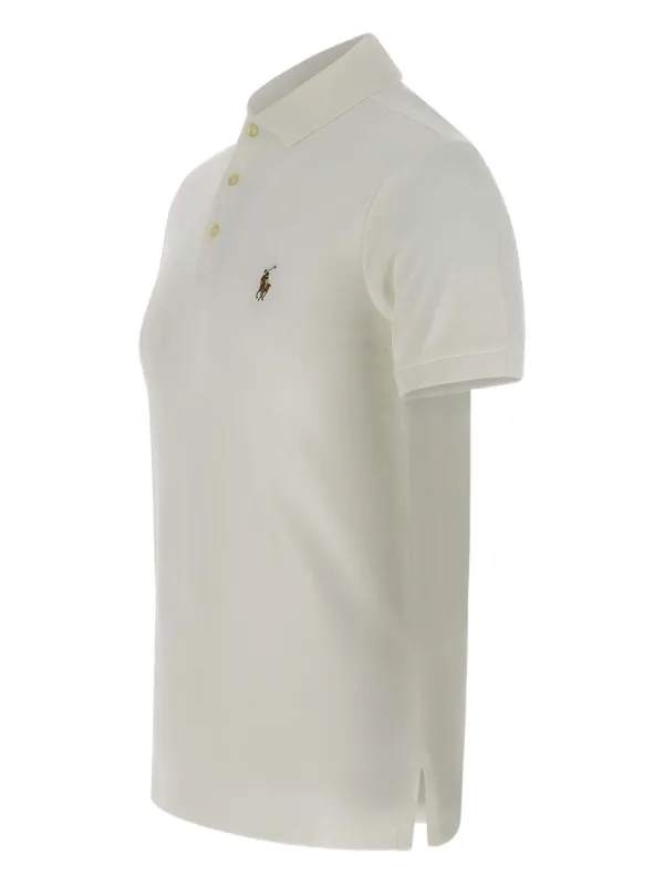 Polo Ralph Lauren Logo Polo Shirt | Blanco | FARFETCH CL