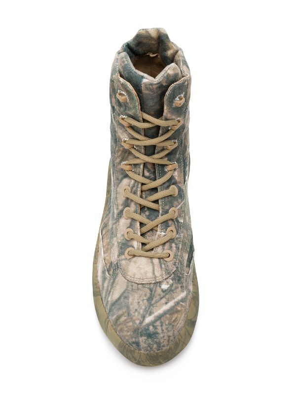 yeezy season military boots