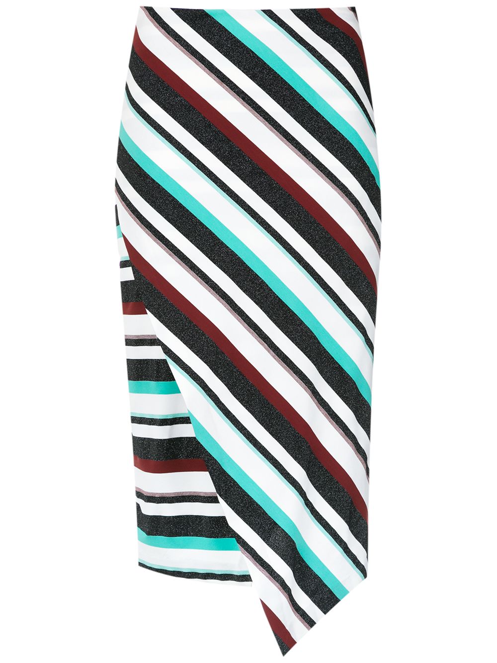 фото Tufi Duek asymmetric striped skirt