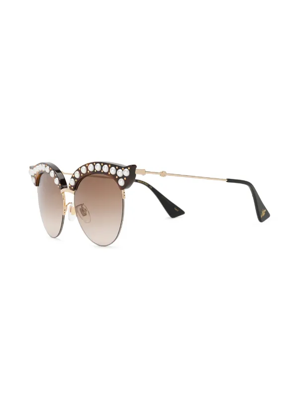 pearl gucci glasses