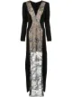 Imagen 1 de Tufi Duek lace panels gown