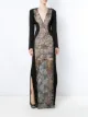 Imagen 2 de Tufi Duek lace panels gown