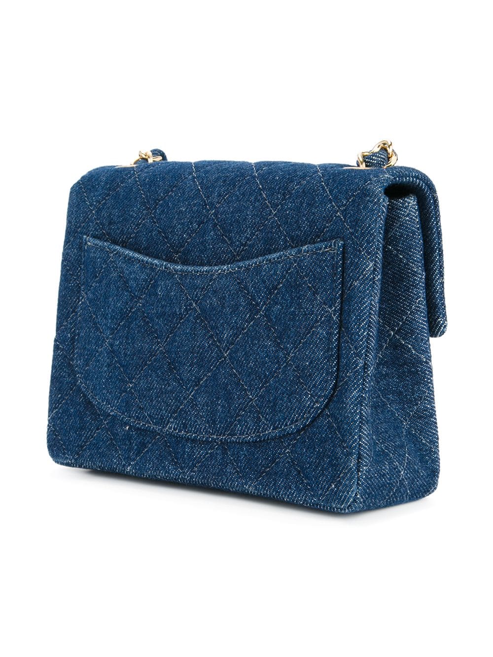 Chanel Brown Denim - Jeans Handbag (Pre-Owned)