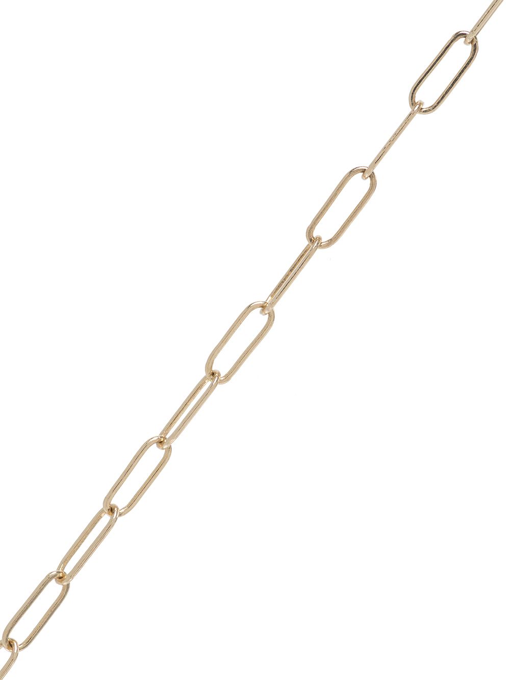 фото Marla aaron yellow gold 16" square link chain