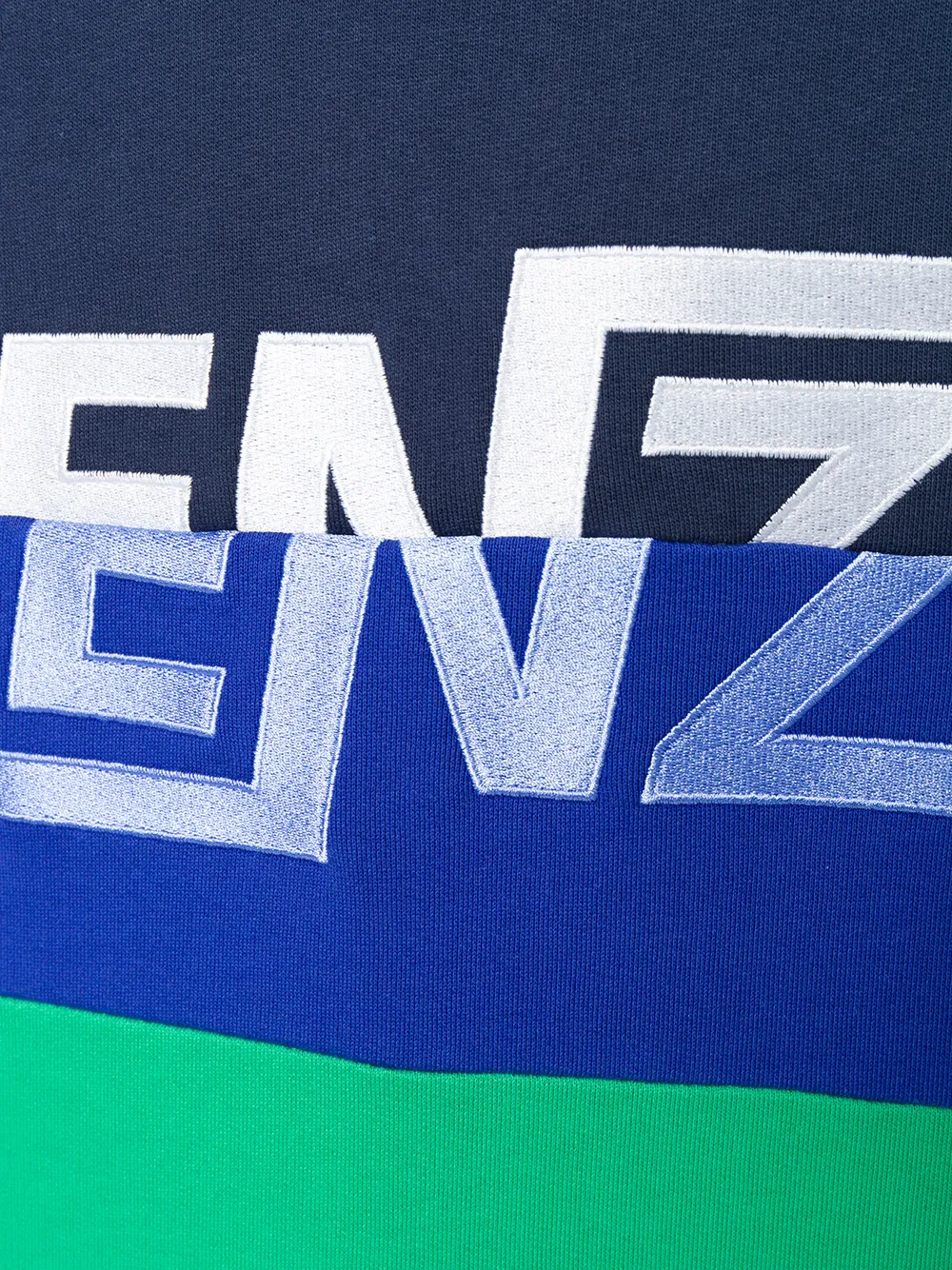 Kenzo sweater met geprint logo Grijs