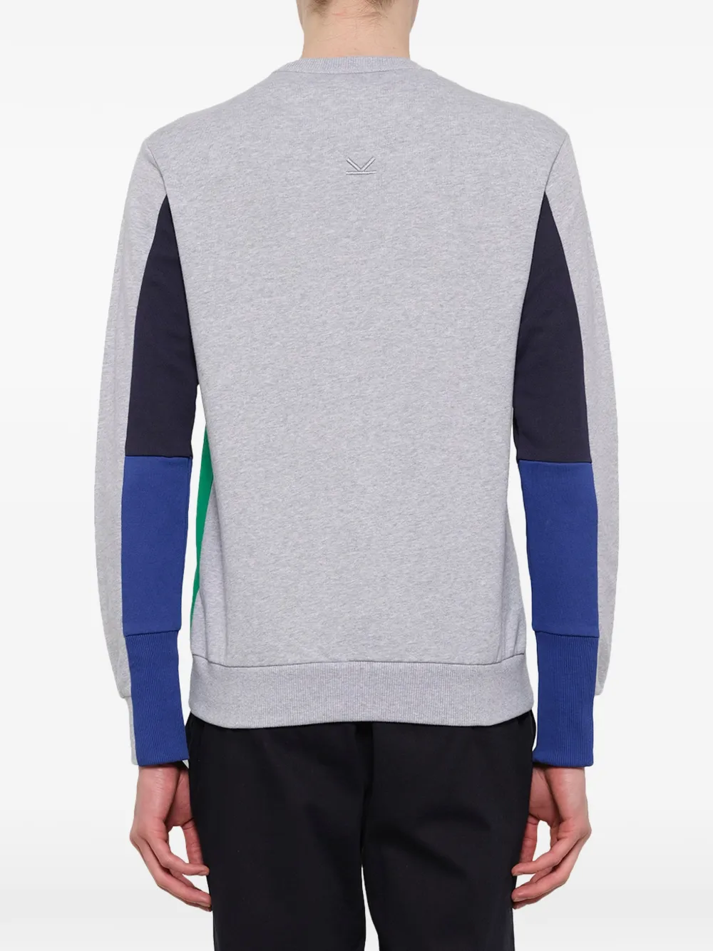 Kenzo sweater met geprint logo Grijs