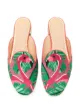 Charlotte Olympia Flamingo flat mules