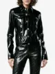 Helmut Lang Jacke in Lack-Optik
