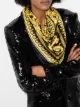 Image 2 of Versace Silk Foulard Signature Scarf