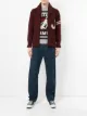 Fake Alpha Vintage J knitted shawl cardigan