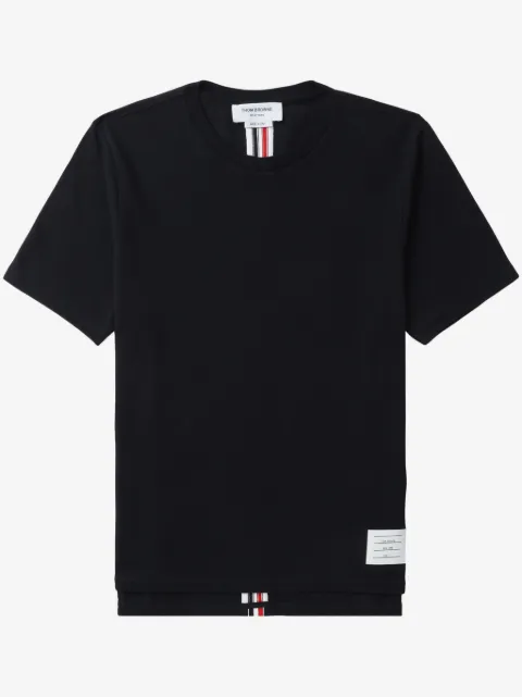 Thom Browne playera con aplique en la parte posterior