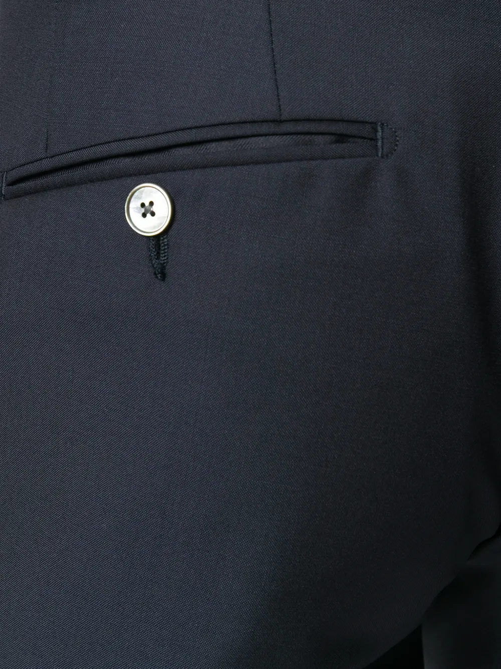 Dell'oglio broek met rechte pijpen Blauw