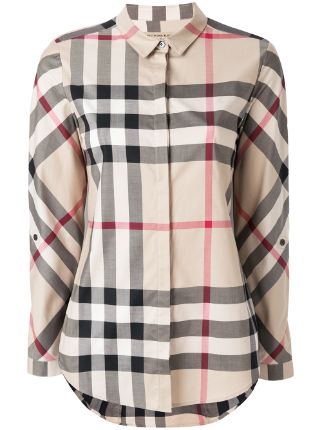 burberry check shirt price