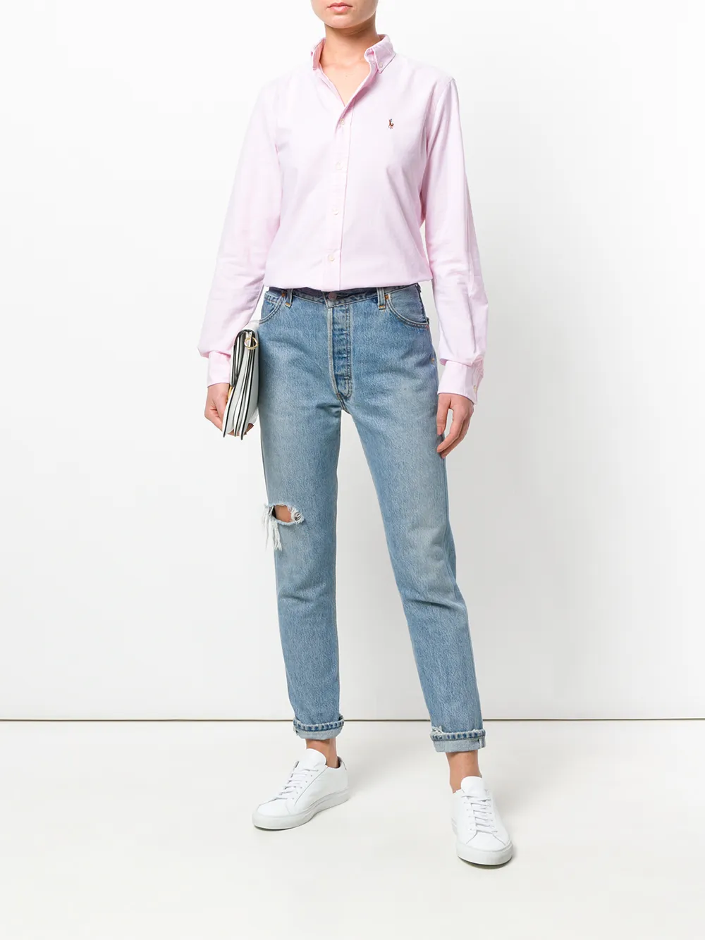 фото Polo ralph lauren классическая рубашка