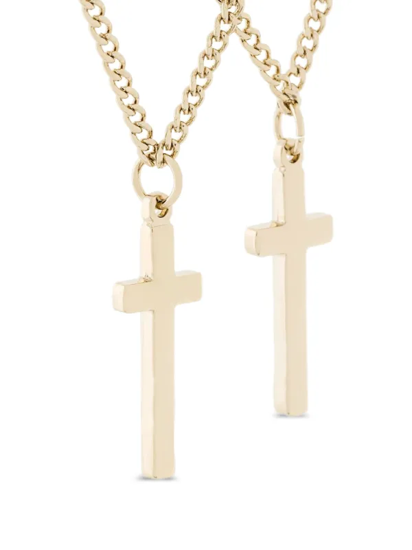 Dsquared2 ディースクエアード ダブルクロス ネックレス - FARFETCH