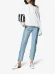 Image 2 of DORA TEYMUR White Petrol Leather Loafers