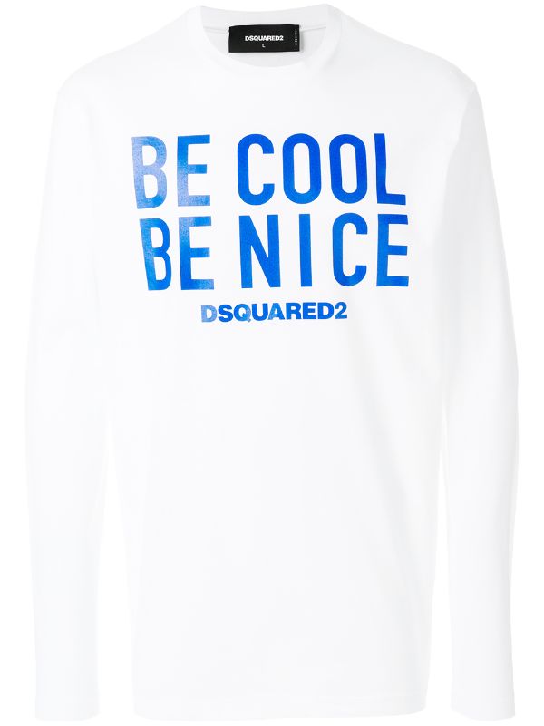 dsquared2 be cool be nice sweatshirt