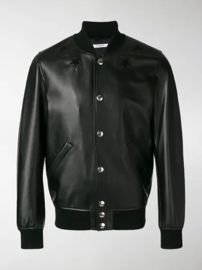 Givenchy star bomber jacket black | MODES