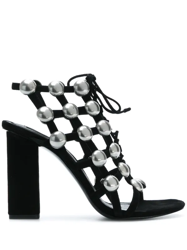 alexander wang studded sandals
