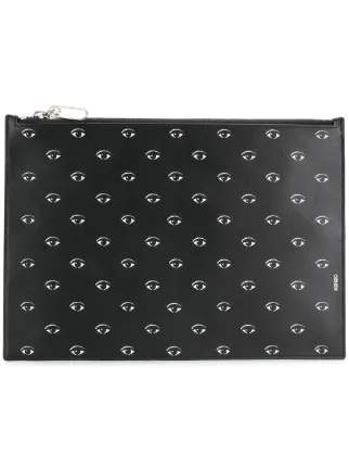 kenzo eye clutch bag